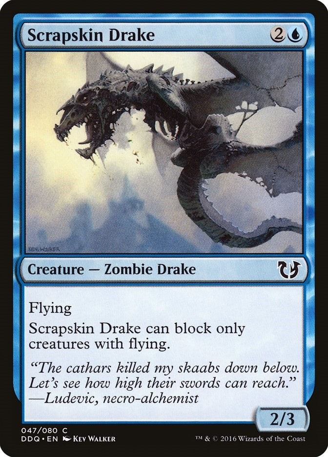 Scrapskin Drake (47) (Duel Decks: Blessed vs. Cursed)