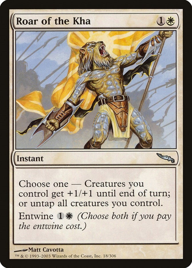 Roar of the Kha (18) (Mirrodin)