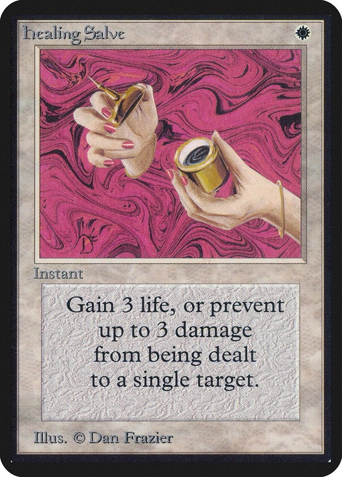 Healing Salve (Alpha Edition)