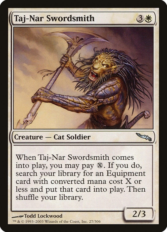 Taj-Nar Swordsmith (27) (Mirrodin)