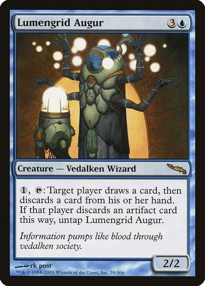 Lumengrid Augur (39) (Mirrodin)