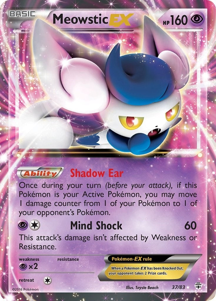 Image for Meowstic EX (37/83) (Generations) - Pokemon