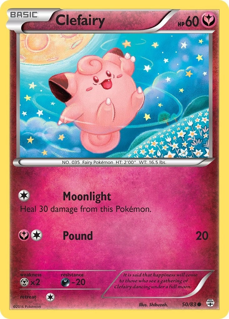 Image for Clefairy (50/83) (Generations) - Pokemon