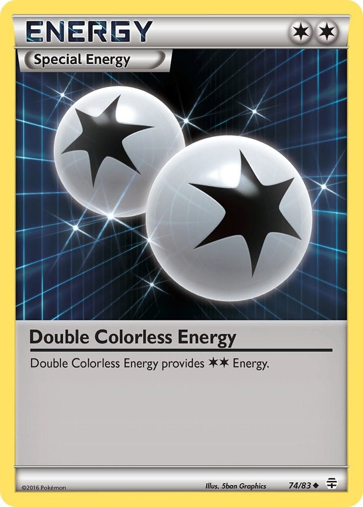 Image for Double Colorless Energy (74/83) (Generations) - Pokemon