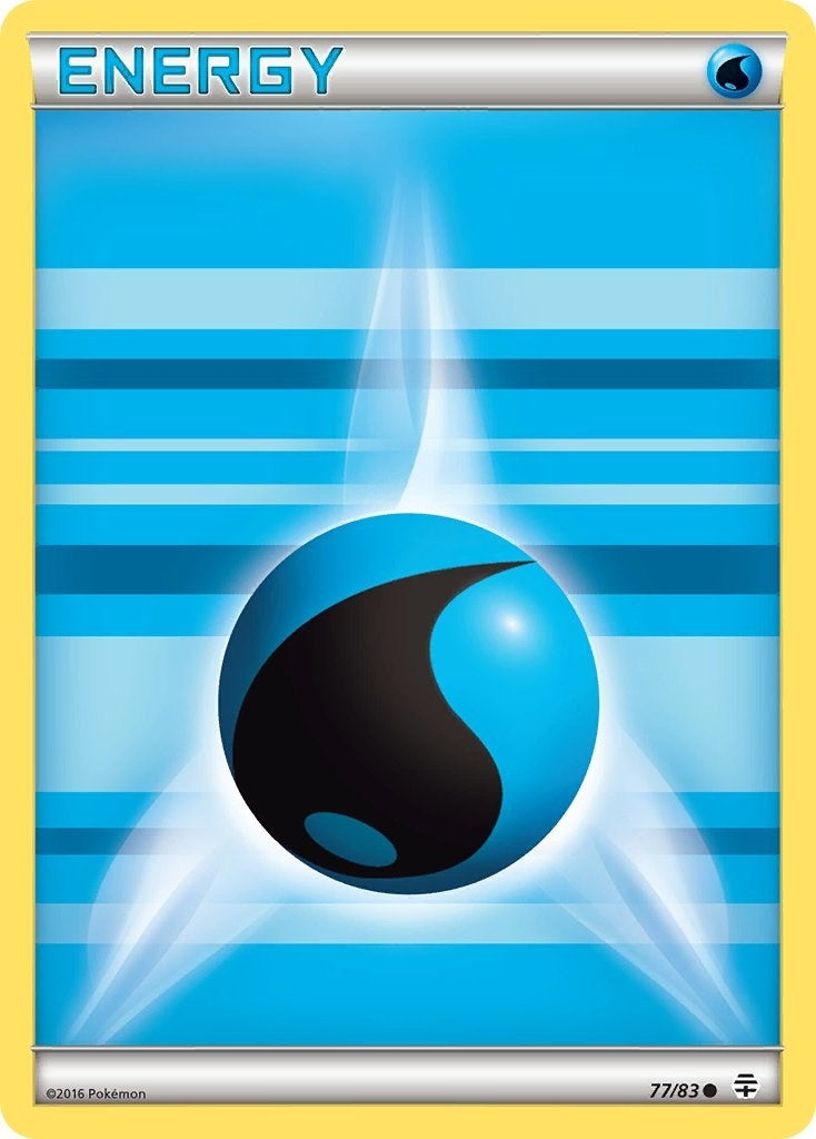 Image for Water Energy (77/83) (Generations) - Pokemon