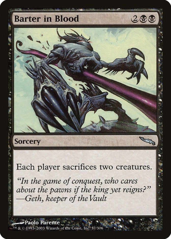 Barter in Blood (57) (Mirrodin)