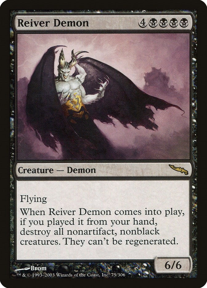 Reiver Demon (75) (Mirrodin)