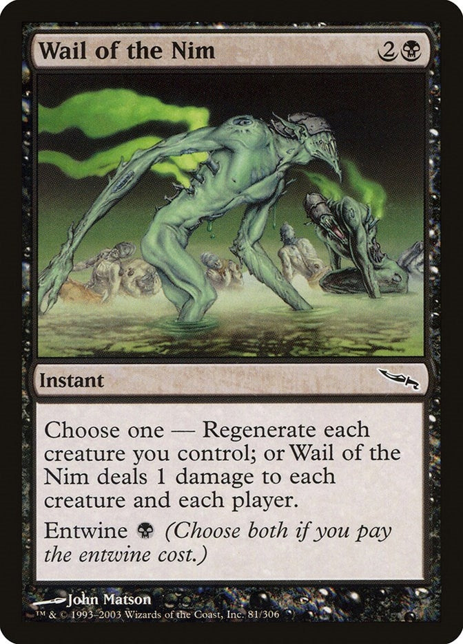 Wail of the Nim (81) (Mirrodin)