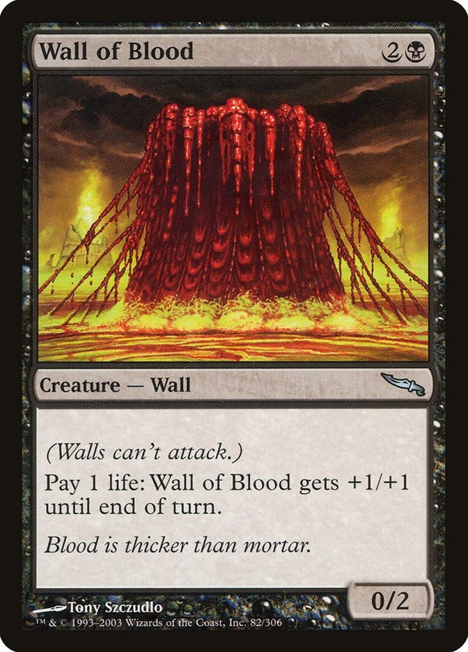 Wall of Blood (82) (Mirrodin)