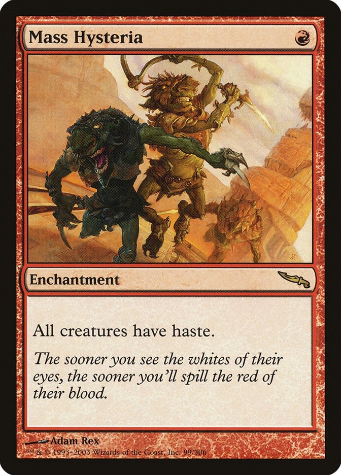 Mass Hysteria (99) (Mirrodin)