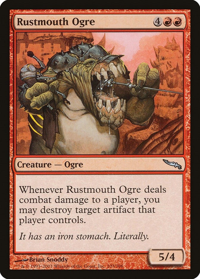 Rustmouth Ogre (103) (Mirrodin)