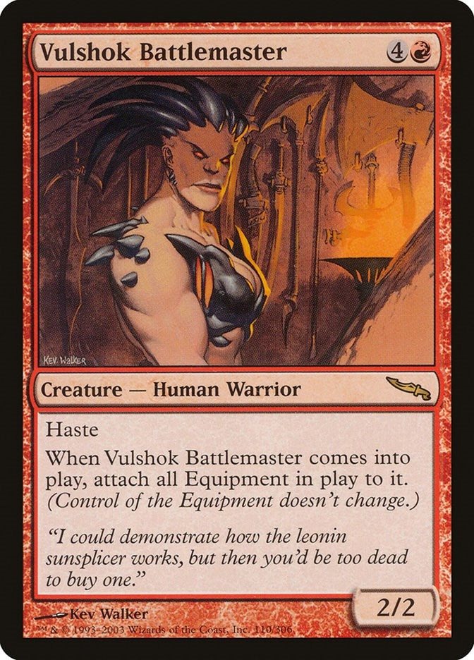Vulshok Battlemaster (110) (Mirrodin)