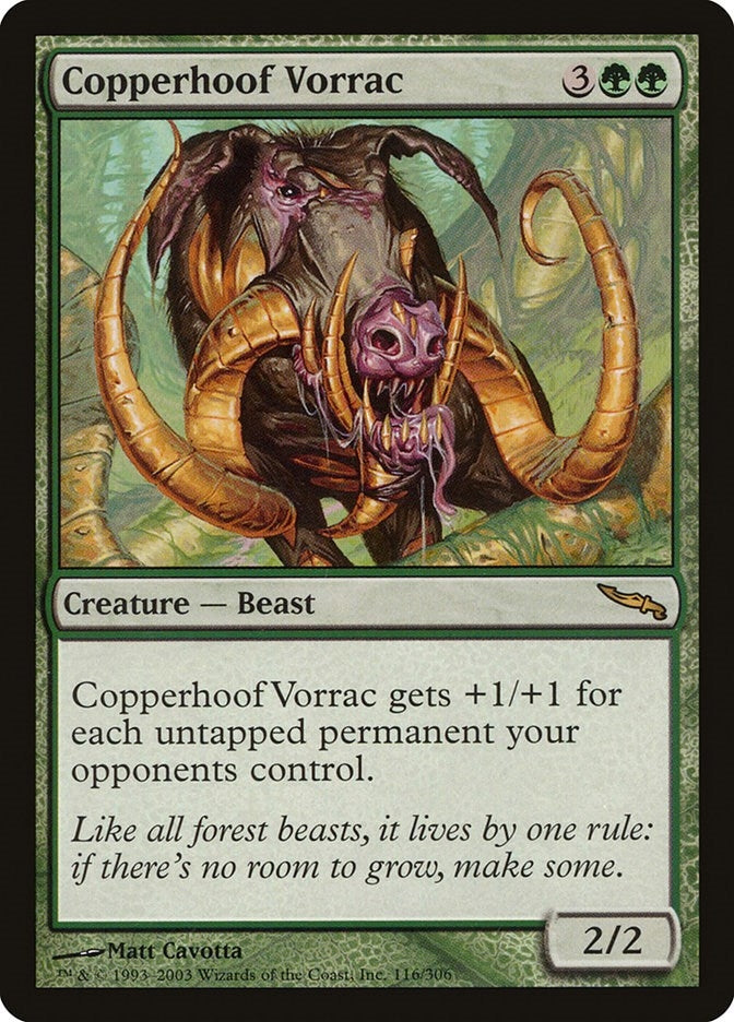 Copperhoof Vorrac (116) (Mirrodin)
