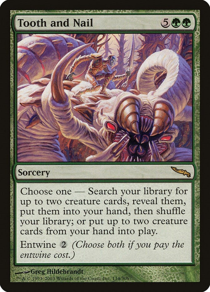 Tooth and Nail (134) (Mirrodin)