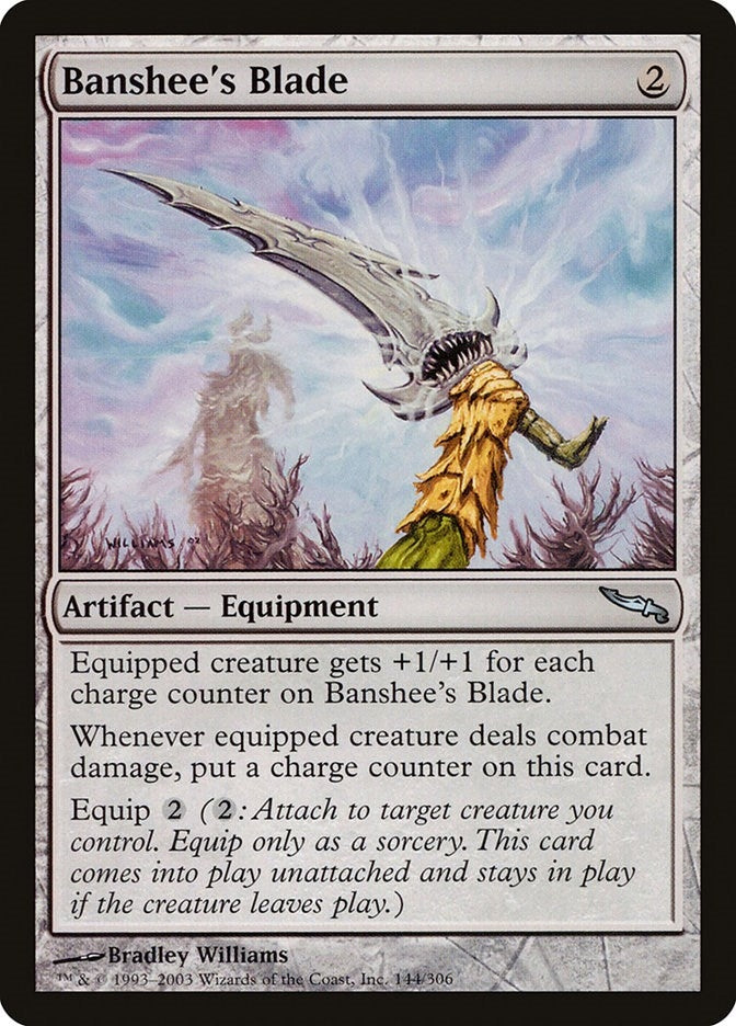 Banshee's Blade (144) (Mirrodin)