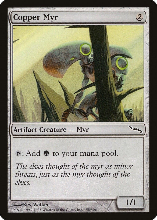 Copper Myr (158) (Mirrodin)