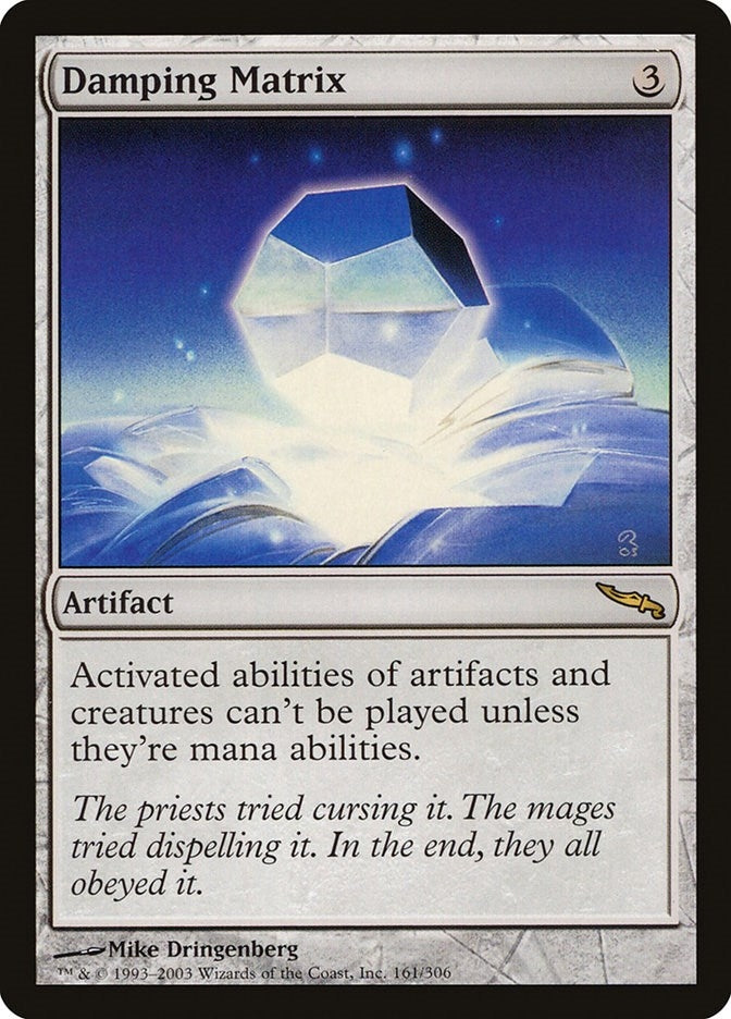 Damping Matrix (161) (Mirrodin)