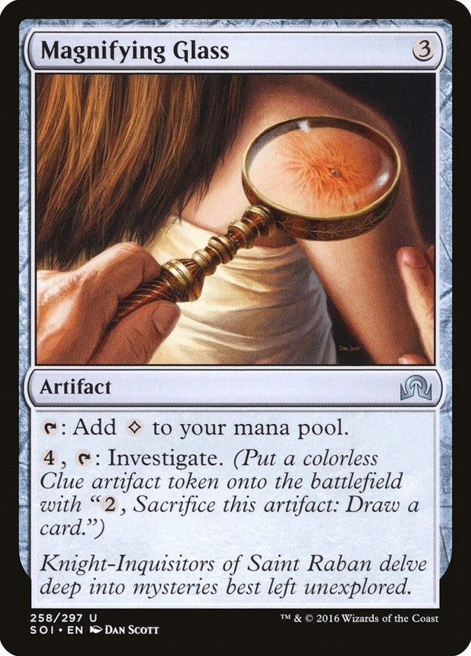 Magnifying Glass (258) (Shadows over Innistrad)