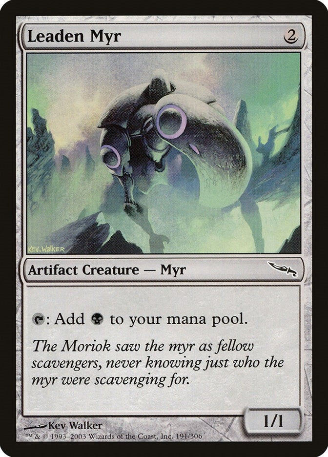 Leaden Myr (191) (Mirrodin)