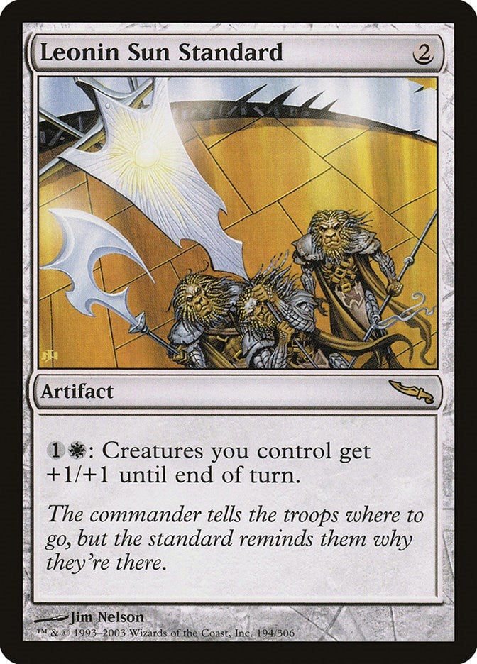 Leonin Sun Standard (194) (Mirrodin)