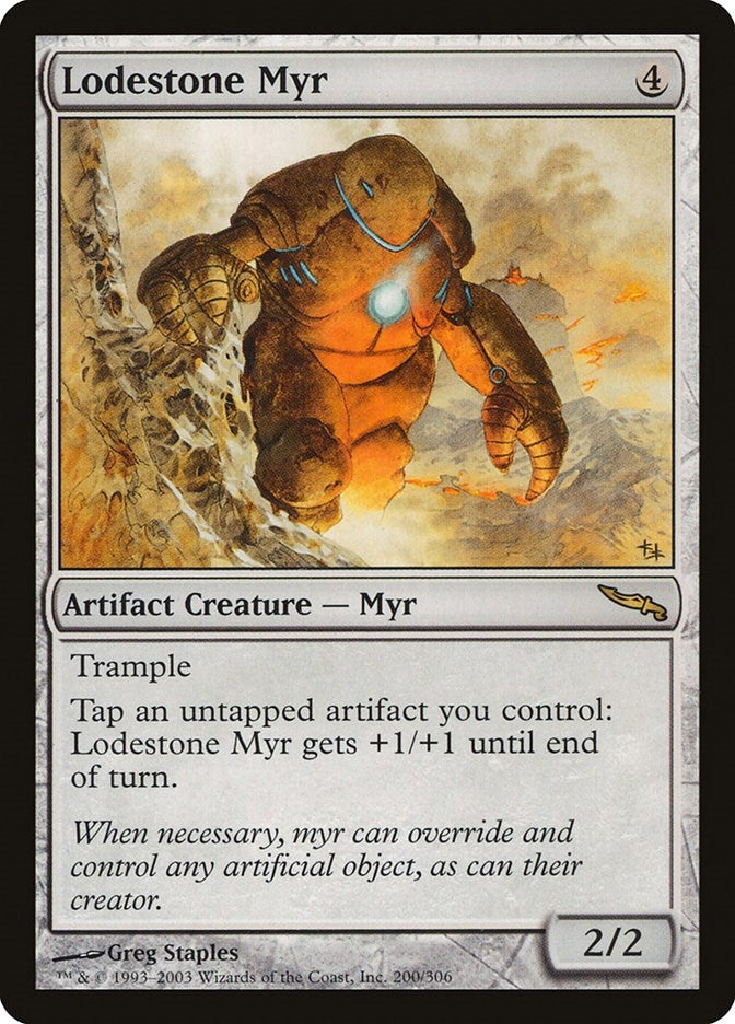 Lodestone Myr (200) (Mirrodin)
