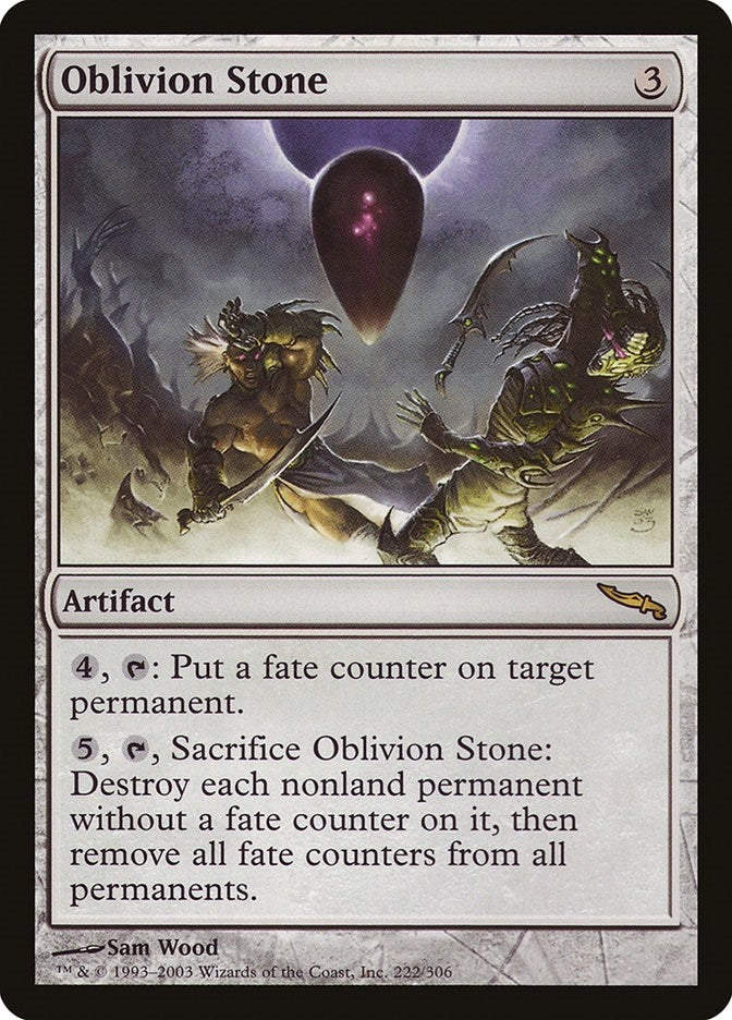 Oblivion Stone (222) (Mirrodin)