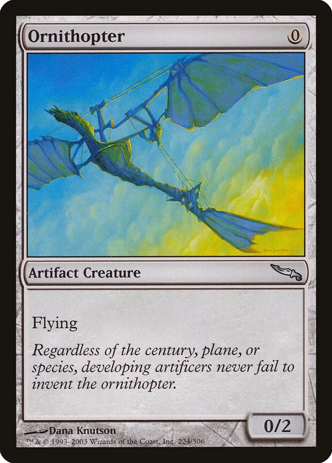 Ornithopter (224) (Mirrodin)