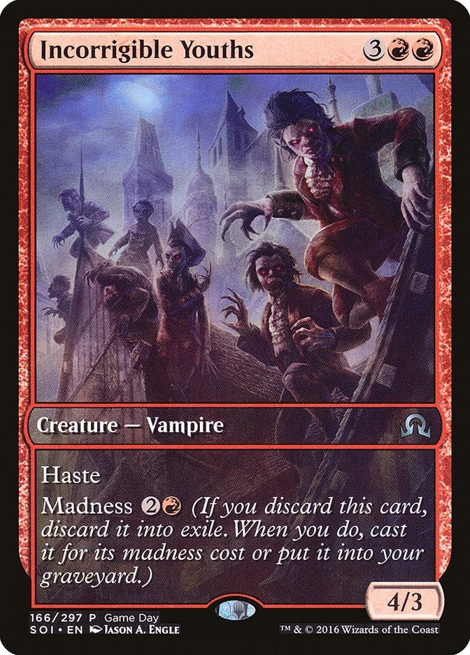 Incorrigible Youths (166) (Game Day & Store Championship Promos)