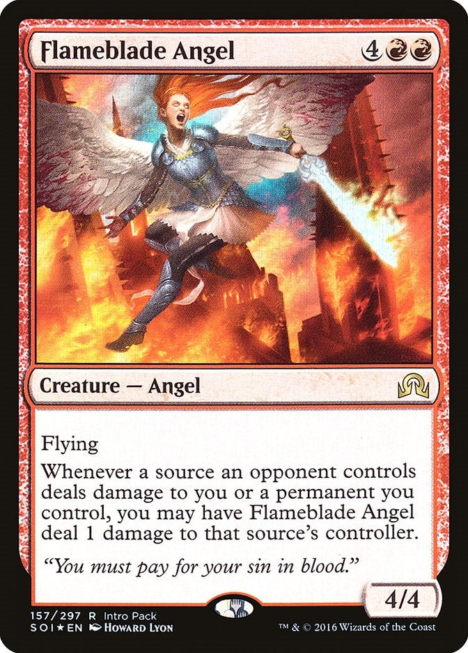 Flameblade Angel (157) (Unique and Miscellaneous Promos)