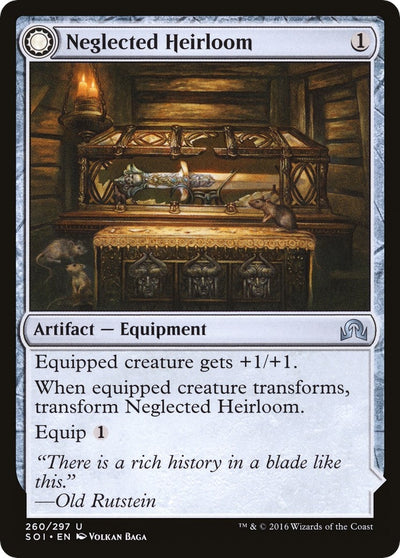 Neglected Heirloom (260) (Shadows over Innistrad)
