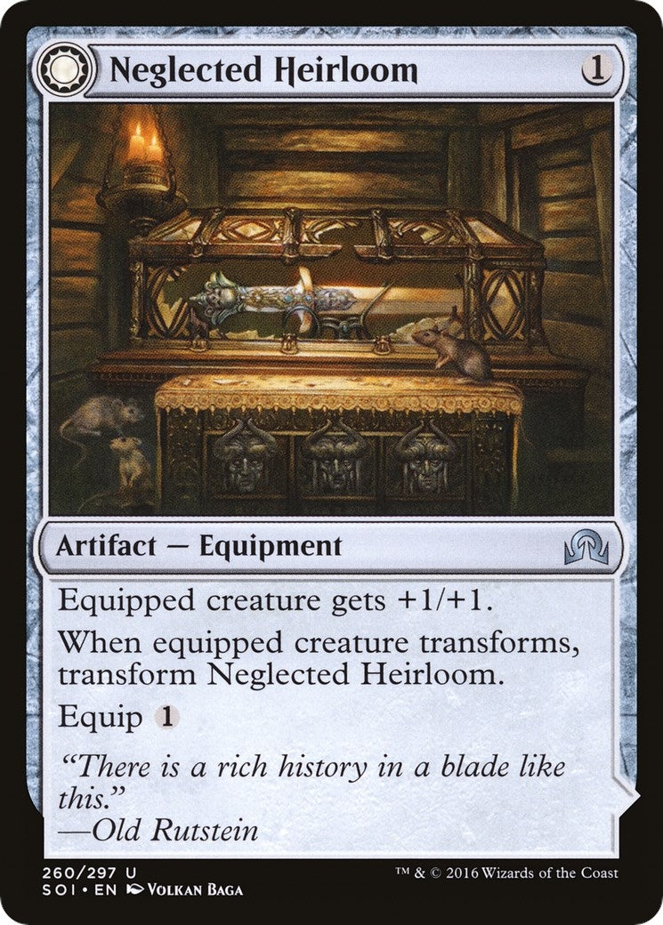 Neglected Heirloom (260) (Shadows over Innistrad)