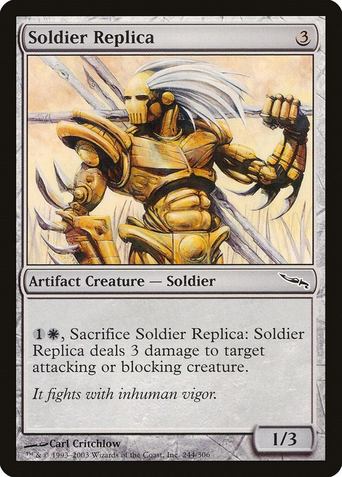 Soldier Replica (244) (Mirrodin)