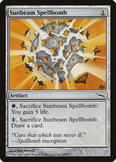 Sunbeam Spellbomb (250) (Mirrodin)