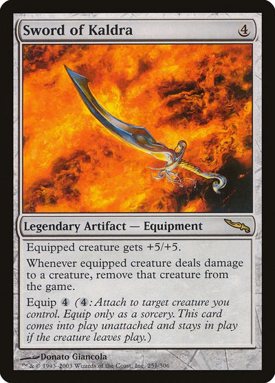 Sword of Kaldra (251) (Mirrodin)