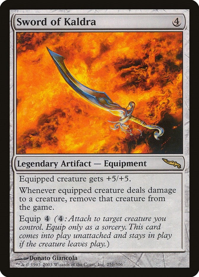 Sword of Kaldra (251) (Mirrodin)
