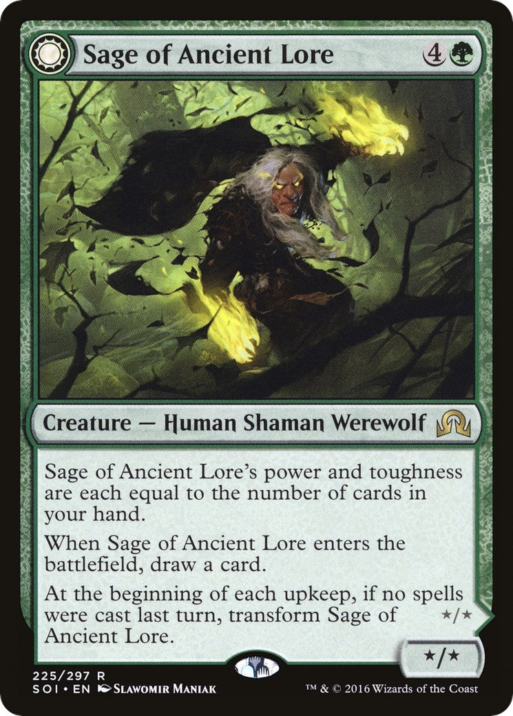 Sage of Ancient Lore (225) (Shadows over Innistrad)