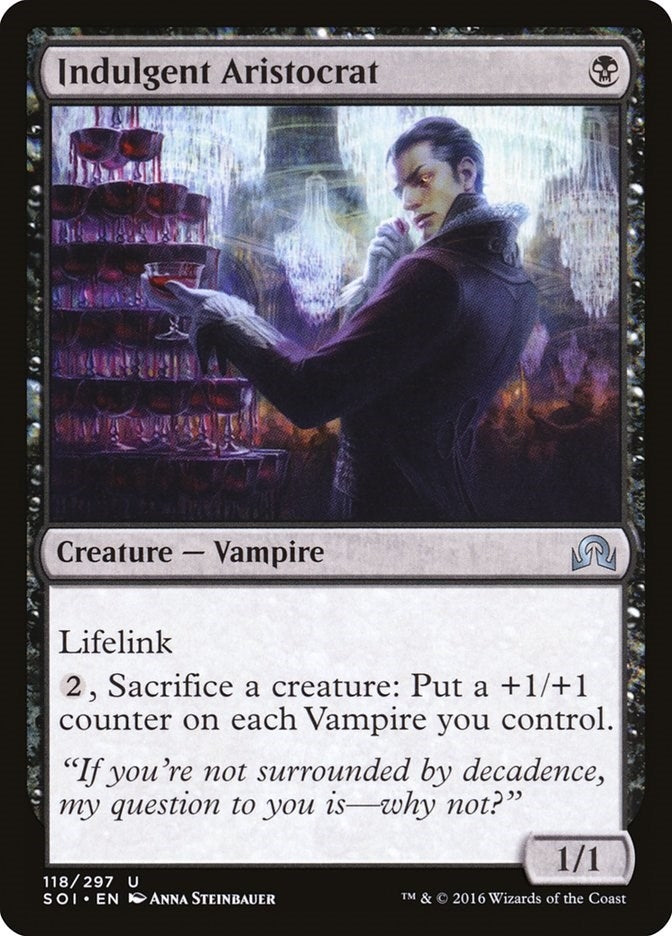 Indulgent Aristocrat (118) (Shadows over Innistrad)