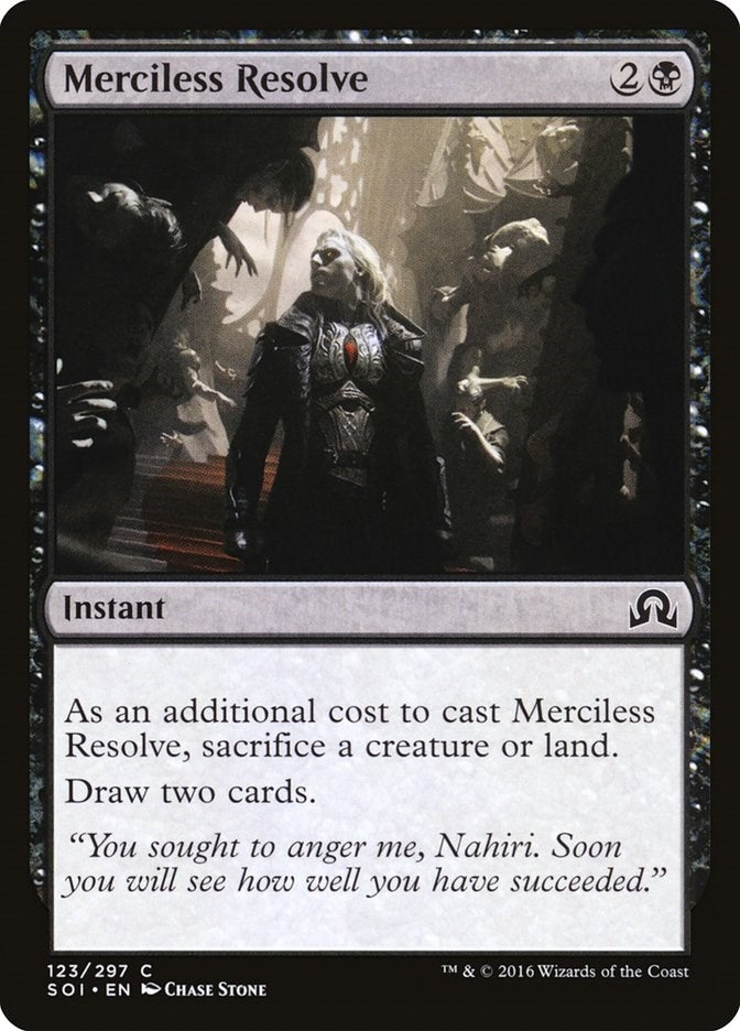 Merciless Resolve (123) (Shadows over Innistrad)