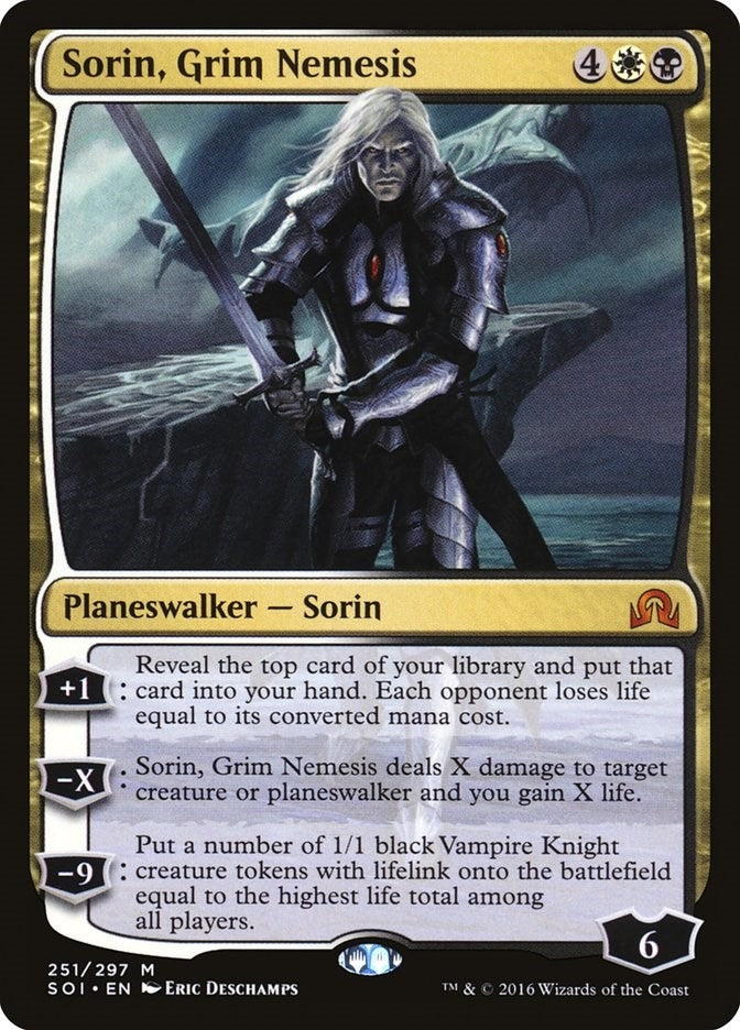 Sorin, Grim Nemesis (251) (Shadows over Innistrad)