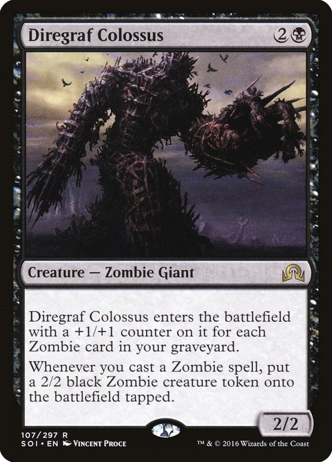 Diregraf Colossus (107) (Shadows over Innistrad)