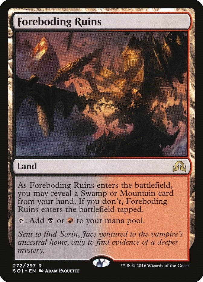 Foreboding Ruins (272) (Shadows over Innistrad)