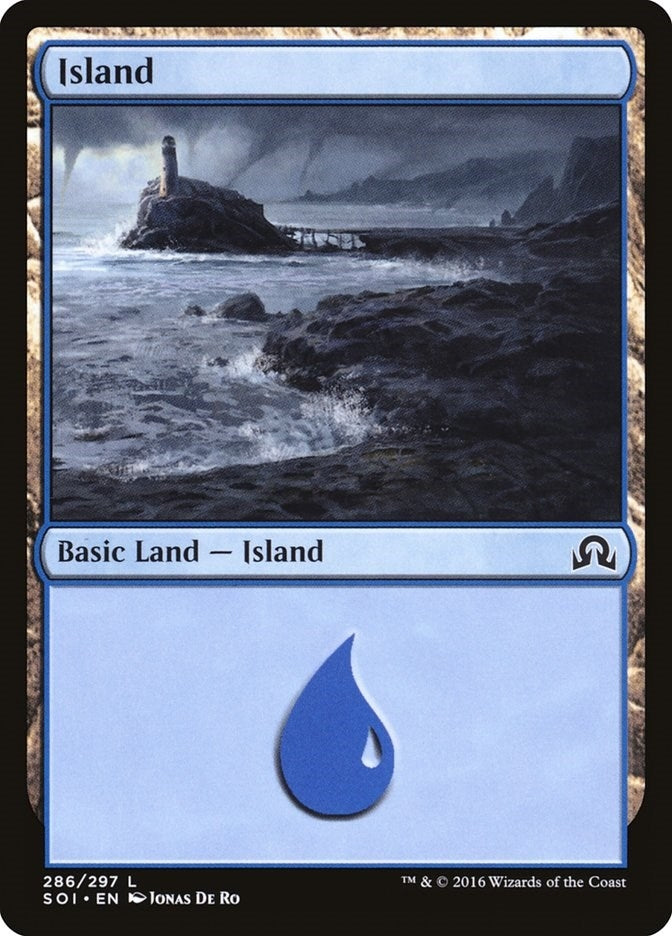 Island (286) (286) (Shadows over Innistrad)