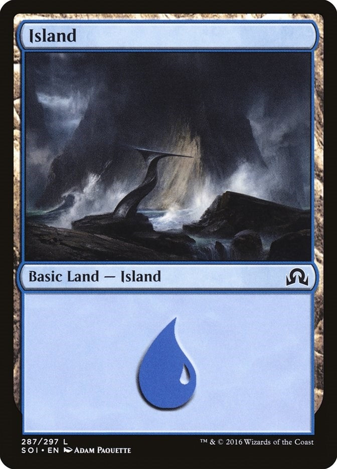 Island (287) (287) (Shadows over Innistrad)