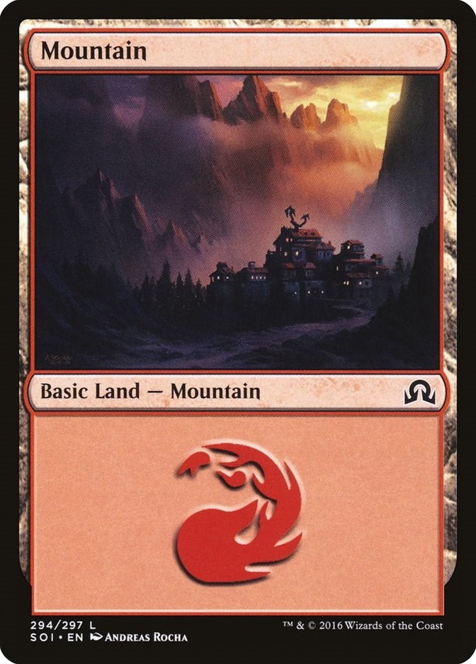 Mountain (294) (294) (Shadows over Innistrad)