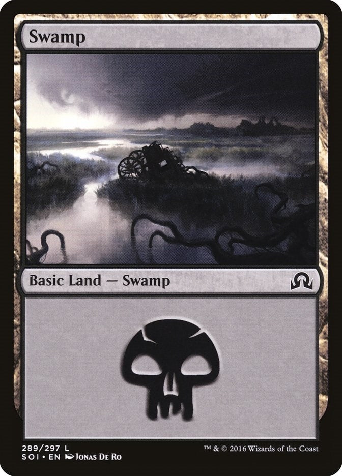 Swamp (289) (289) (Shadows over Innistrad)