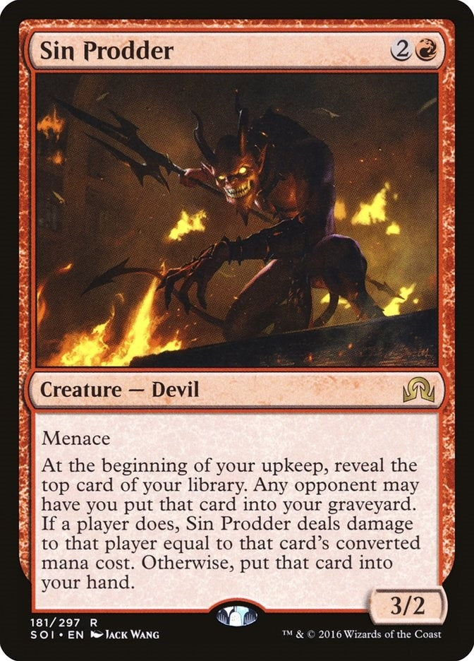 Sin Prodder (181) (Shadows over Innistrad)