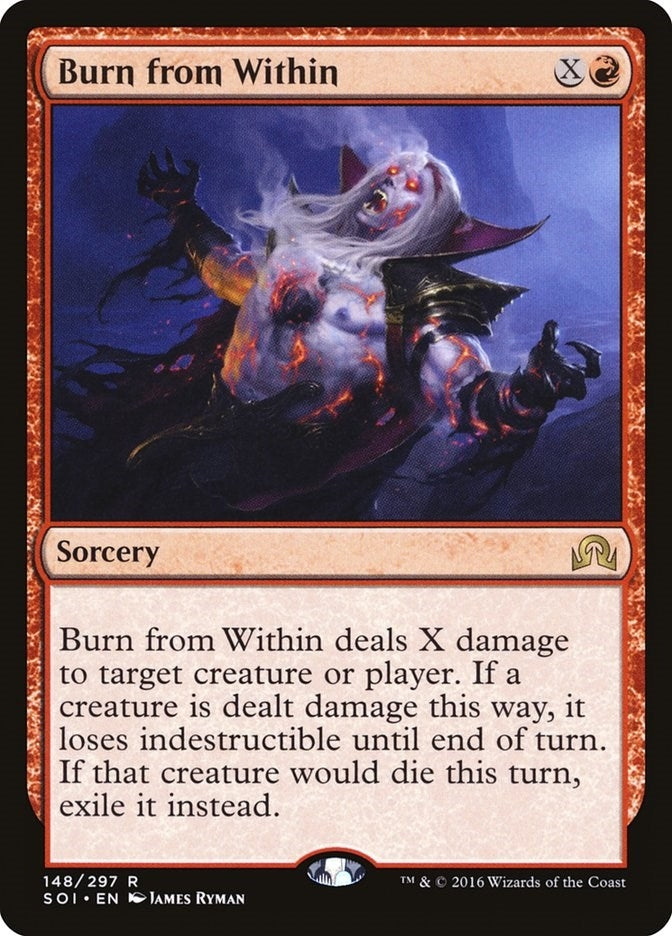 Burn from Within (148) (Shadows over Innistrad)