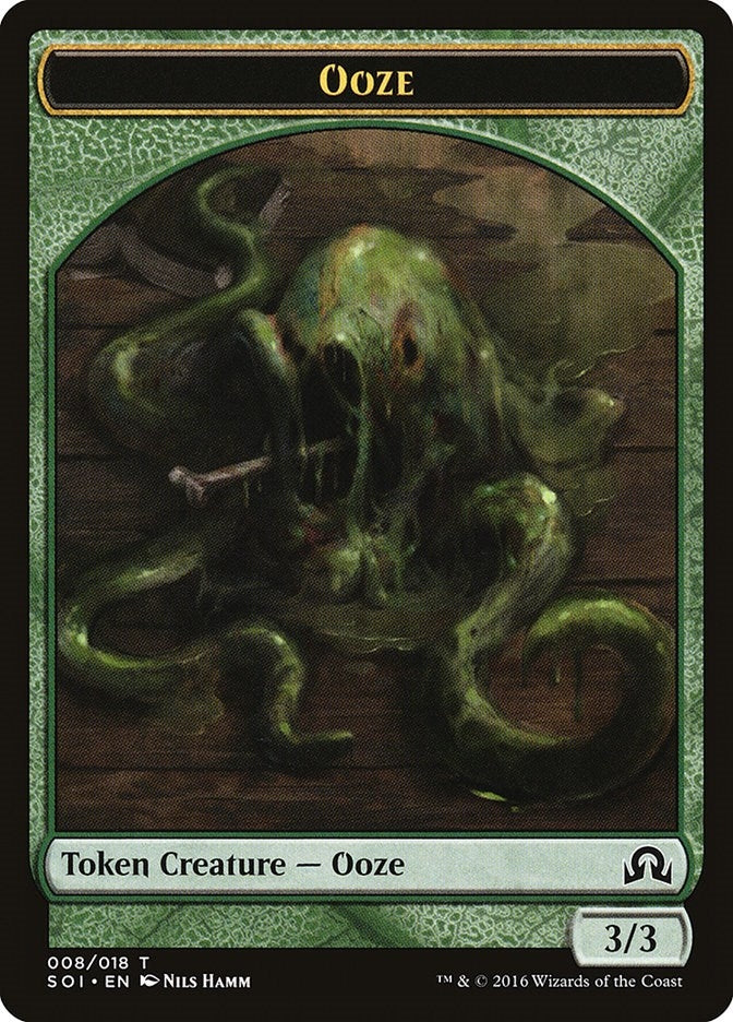 Ooze Token (8) (Shadows over Innistrad)
