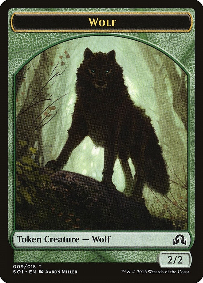 Image for Wolf Token (9) - Magic: The Gathering