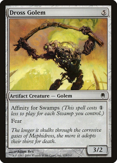 Dross Golem (119) (Darksteel)